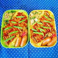春休みラスト＊母とムスコのラブラブおソロ弁当 by からあげビールさん