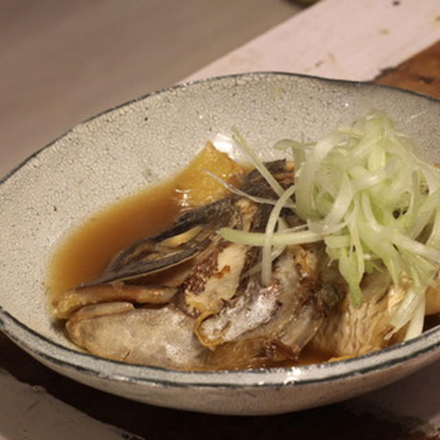 【recipe】鯛のかぶと煮／こどもの日