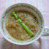 ポン酢の大根スープ