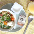 飲んだ翌日☆ハートパスタ入り野菜たっぷりスープ朝食♪ by 杏さん