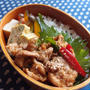 豚肉の味噌焼きで男子学生弁当