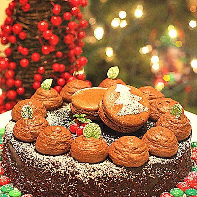 Christmas Chocolate Cake