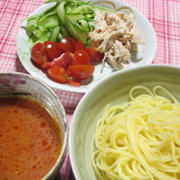 ＊手軽に冷たいつけスパゲティ