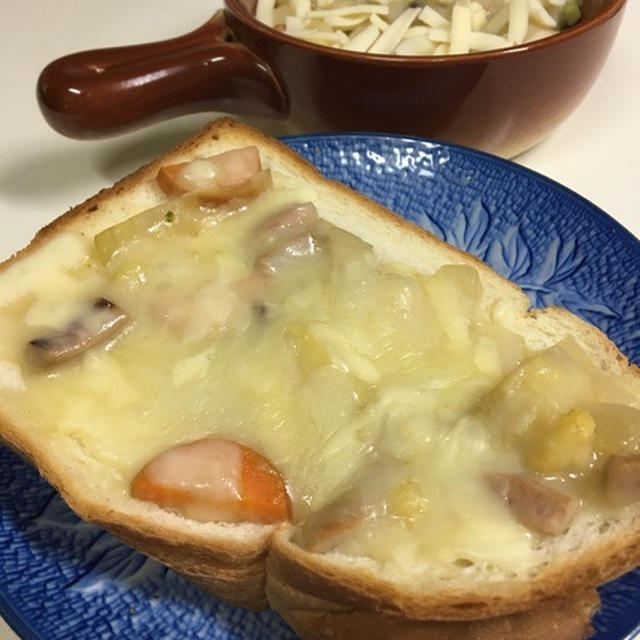 シチュー残りで……① パン