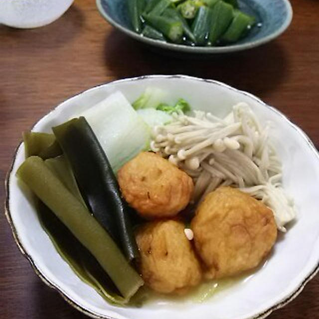 棹前昆布の優しい煮物の湯気が嬉しい朝