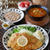 ミラノ風チキンカツと生トマトのミネストローネ