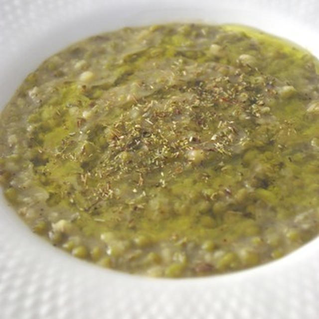 これ以上ないくらいシンプルな緑豆スープ