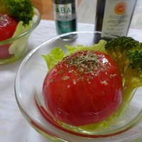 ハーブ香るひんやり丸ごとトマト