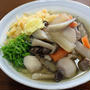 香川で食べる前に自宅で「しっぽくうどん」