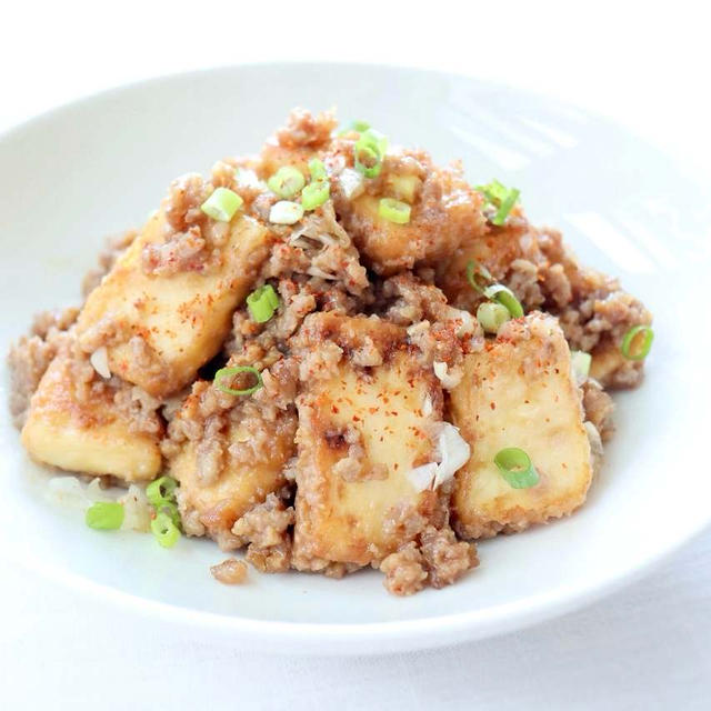 コレ、美味いね！【絹揚げと豚ひきの味噌炒め】