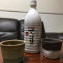 肉巻きの日は家飲みマッコリ～★眞露★RSP55