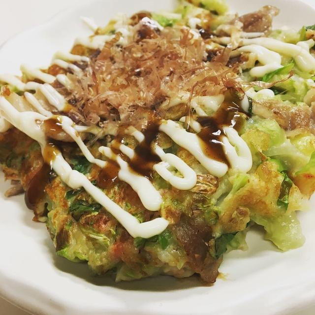 はんぺん長芋入り☆お好み焼き