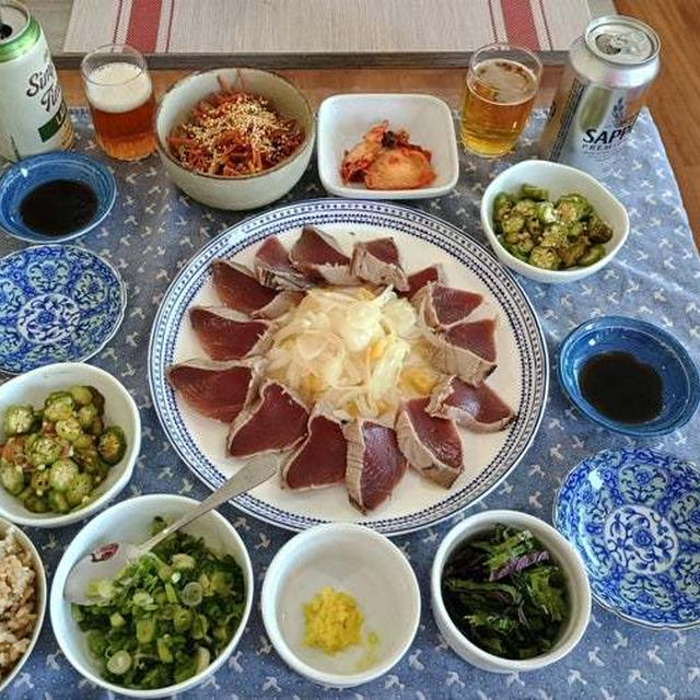 庭仕事大嫌いだよ ～ かつおのたたきを