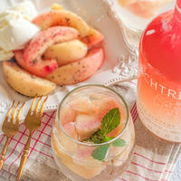 フローズンピーチサワーでうち飲み♪＊レシピあり