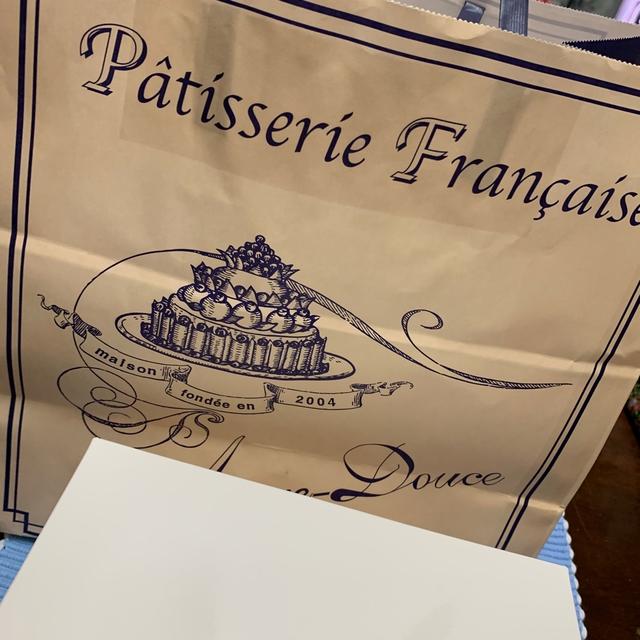 念願の「エーグル ドゥース」のケーキ