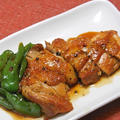 フライパンで簡単ゴハンがすすむ甘辛おかず！鶏もも肉のペパー照り焼き。