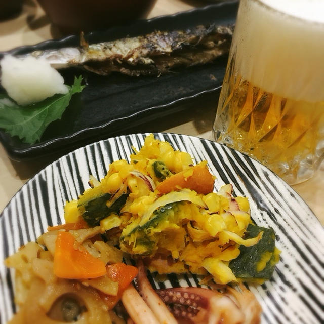 荒れ模様。すっかり秋です。