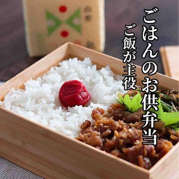 ふっくらご飯が主役！【ごはんのお供弁当】牛しぐれ煮柚子胡椒風味／麺つゆじゃこピーマン