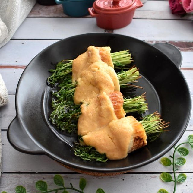 くらしのアンテナに掲載です！【豆苗とちくわの明太マヨネーズ巻】き