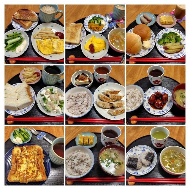 6月15日（日）～6月21日（土）の食事