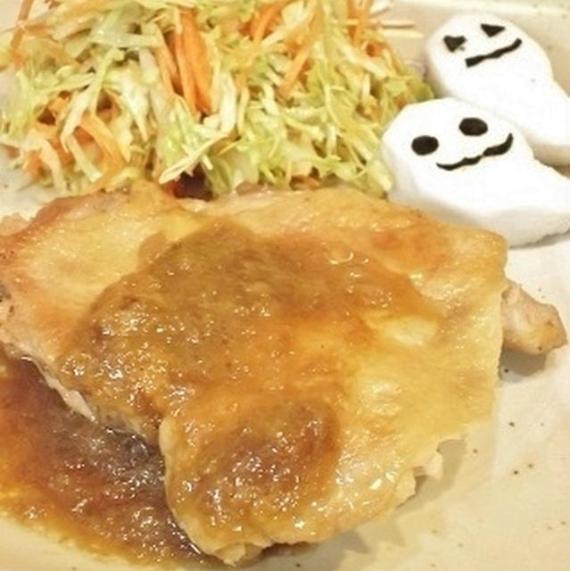 ☆スパイス大使☆和風ハロウィン～その１～チキンおろしステーキにスパイスプラス！