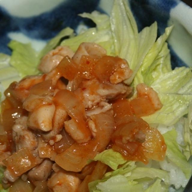 12月9日　　鶏チリ丼