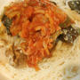 実家から(*´艸｀*)と、ズボラそうめんで夕ご飯＼(^o^)／