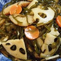 生昆布の五目煮