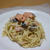 ボーソー米油で！鮭ときのこのクリームパスタ！♪