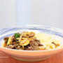 市販のカレー出汁で冷やしカレーうどん＆こんなカメラで料理撮ってます