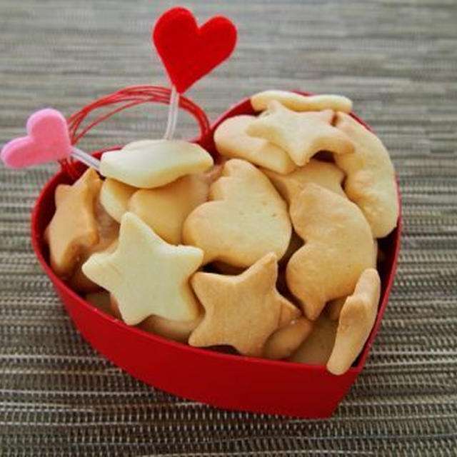 子供と作る シンプル型抜きクッキー By みか星人さん レシピブログ 料理ブログのレシピ満載