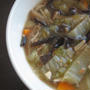 野菜たっぷり黒酢スープ