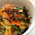 油揚げと野菜のどんぶり