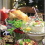 【レシピ】ローストチキン2020　バジルチーズチキン。と　ローストチキンの歴史。とクリスマスイブの献立。と　のんびりケーキ。