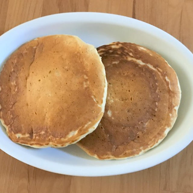 熟れすぎバナナのホットケーキ