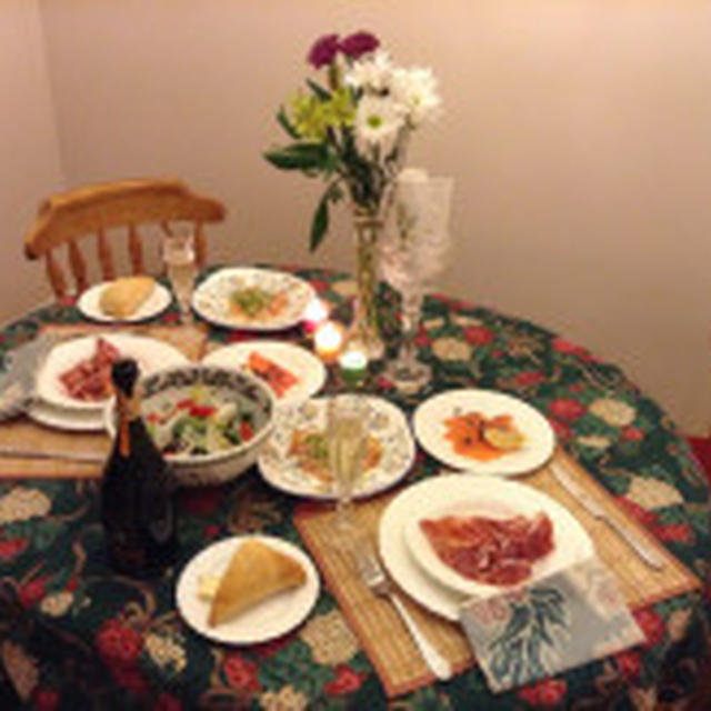 クリスマスイブの料理