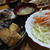 堅すぎた豚肉をがんばって食べる