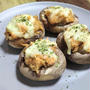 魚のうま味がしっかり♡『しいたけの鮭味噌チーズ焼き』レシピ【食物繊維が豊富なきのこで腸活⑤】