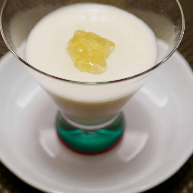 新玉ねぎのムース
