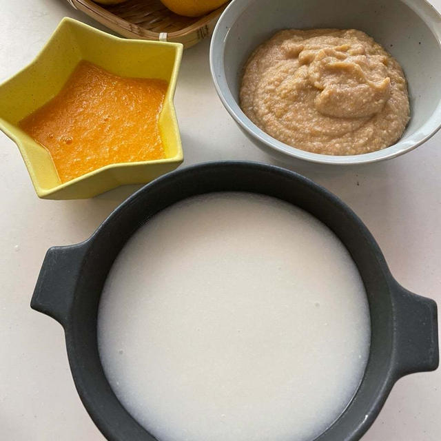 ご心配をありがとう！２２年ぶりの離乳食作り、楽しんでごめんね