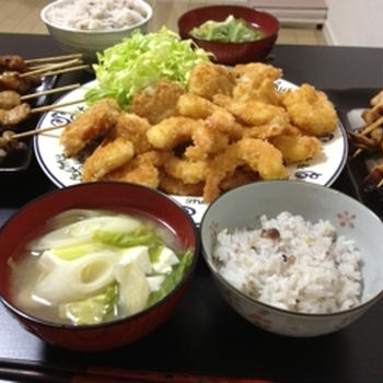 夕飯