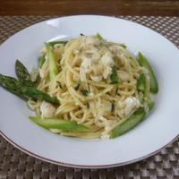真ガレイのパスタ②オイルソース