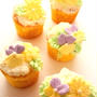 花咲くカップケーキ