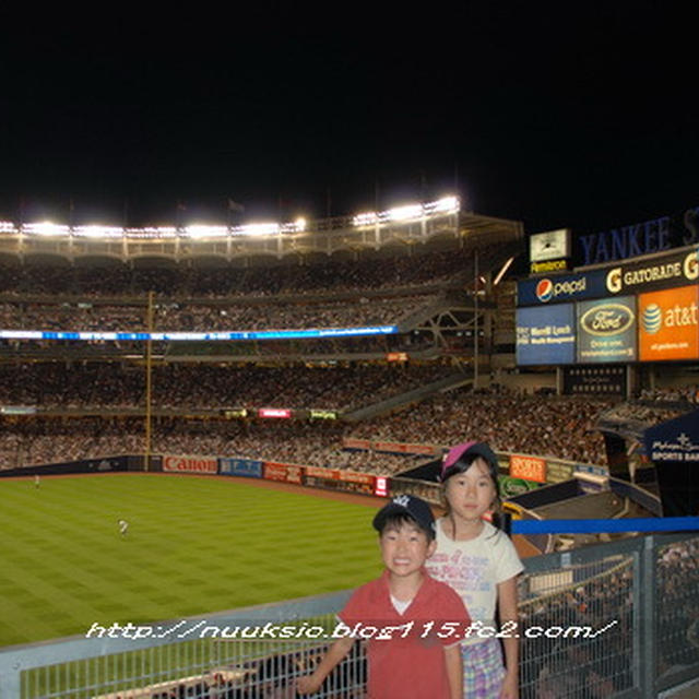 NY Yankees x Oakkand Athletics～ゲーム(ヤンキースタジアム/Bronx NY)