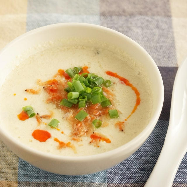 【お気に入りレシピ】ドージャン（豆漿）を作り置きニラ・ネギ醤油で簡単！朝ご飯