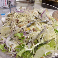 乾物でイタリアン☆ミックス野菜の小魚サラダ♪