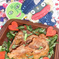 カリカリ豚バラのネギソース＆ネギとキュウリのピリ辛サラダ（お家カフェ）