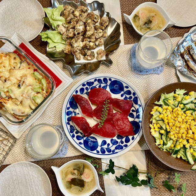 【生の本マグロ！】築地に行った日の晩ごはんは魚尽くし！？