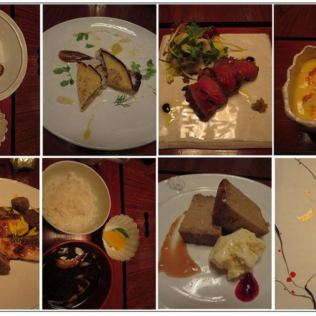 東京十月　での　お食事
