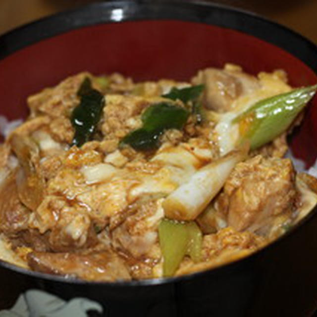 カリカリ親子丼